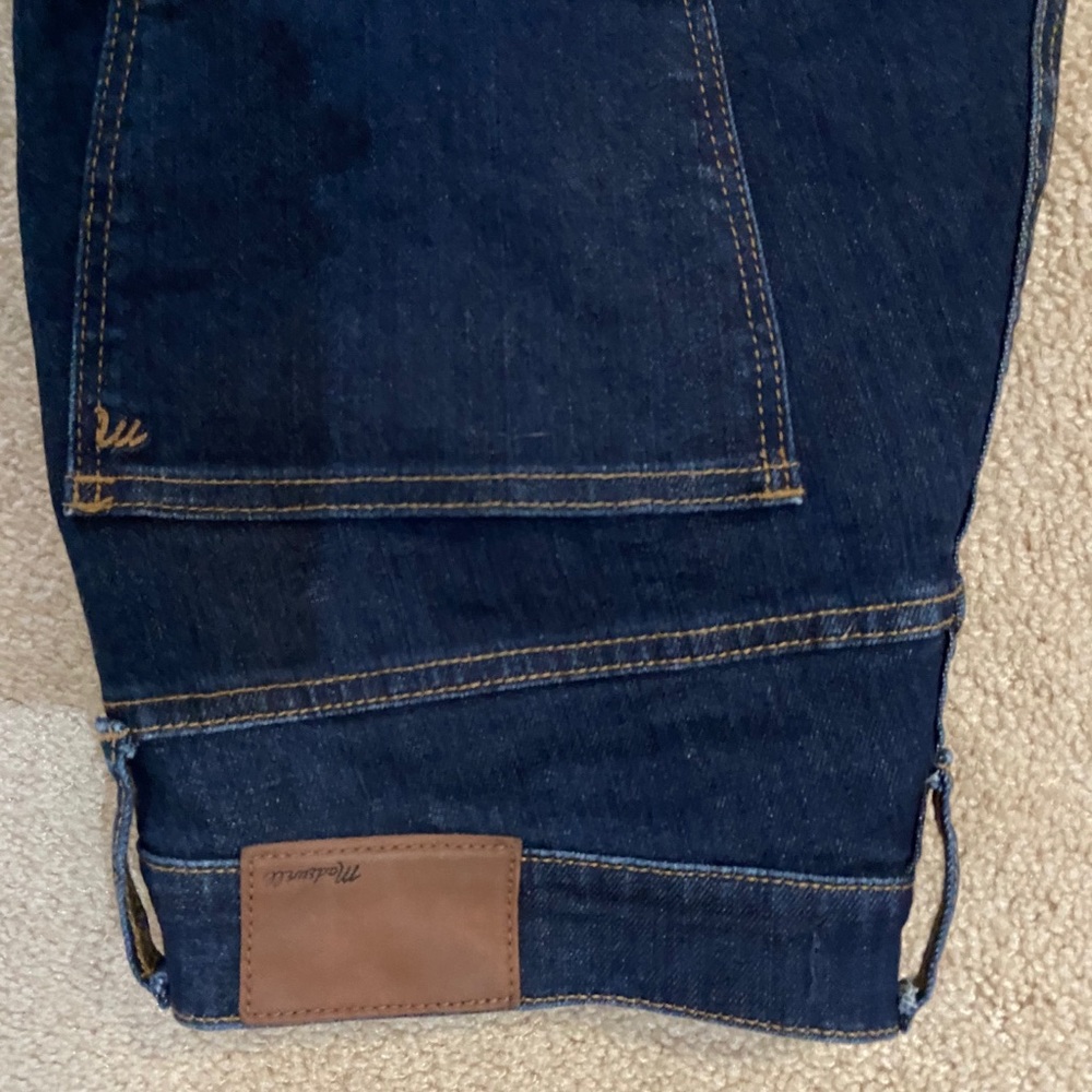 Madewell dark wash denim jeans